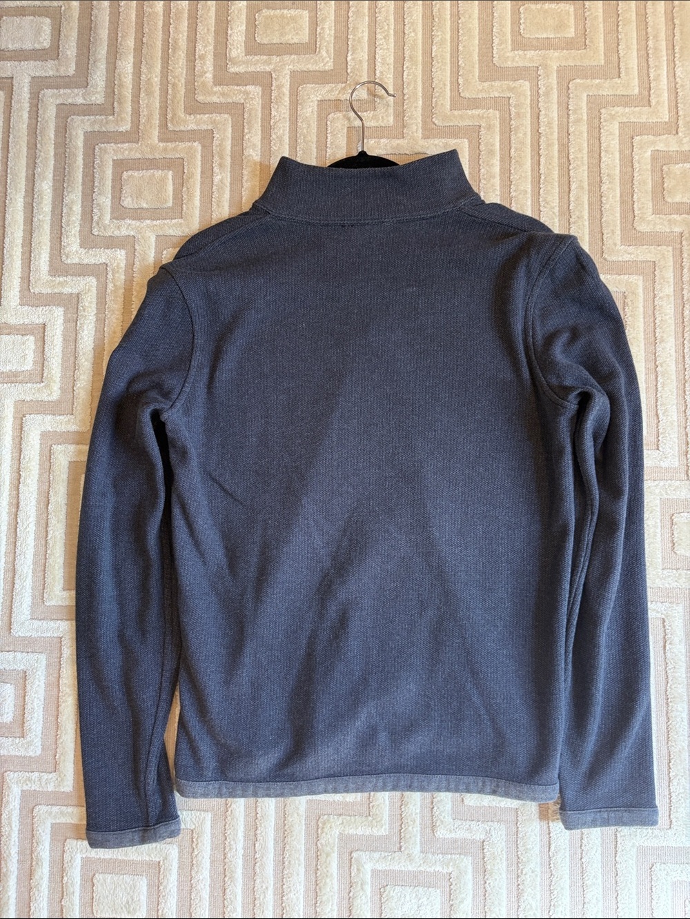 Hugo Boss Gray Regular Fit Zip Sweater - Picture 5 of 5